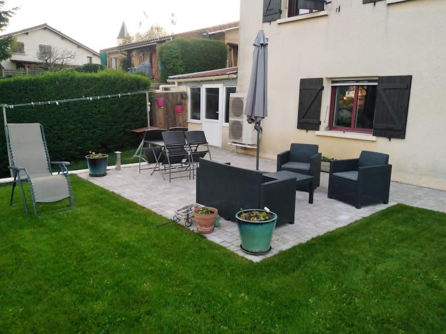 Au Coeur De La Dombes Villa Saint-Paul-de-Varax Exteriör bild